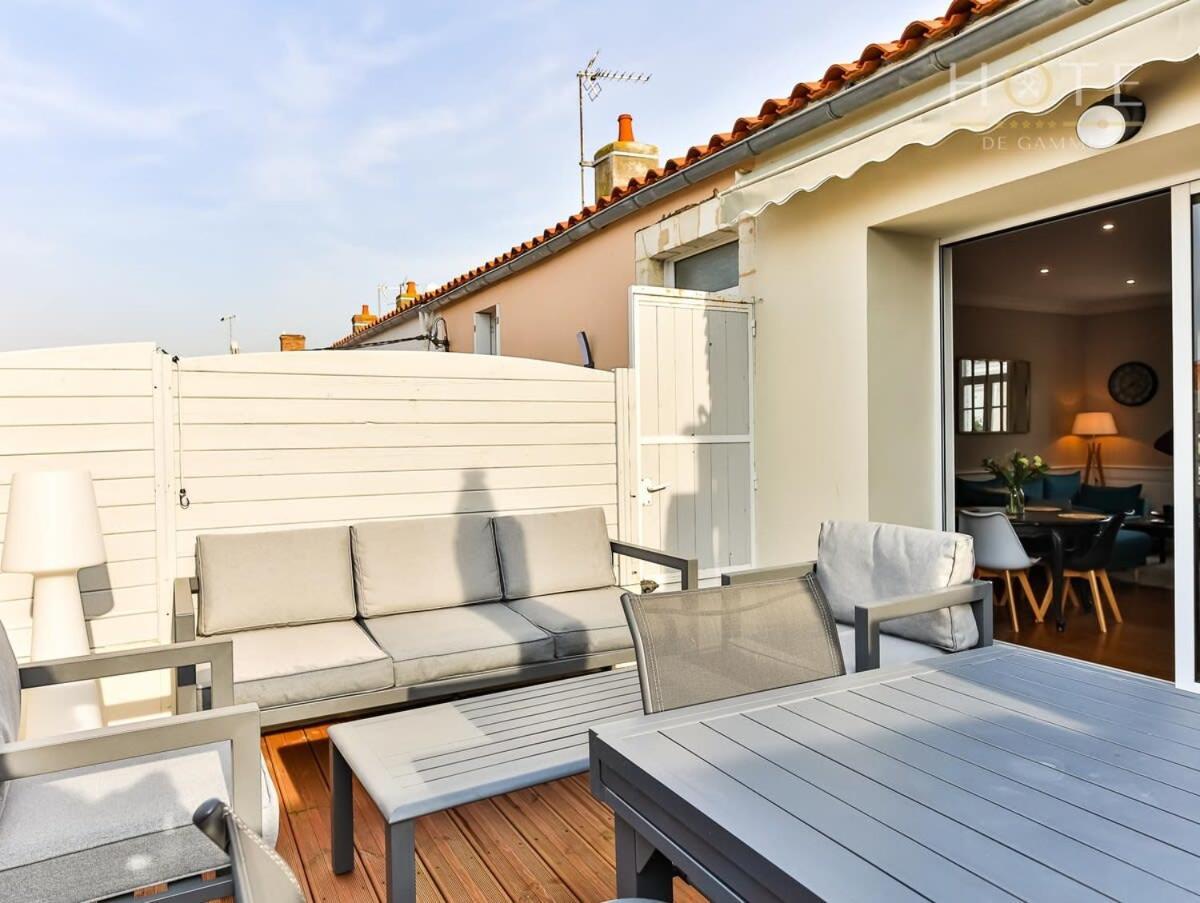 Chaleureux Logement-Centre Ville-Proche Gare-Plage 莱萨布勒-多洛讷 外观 照片
